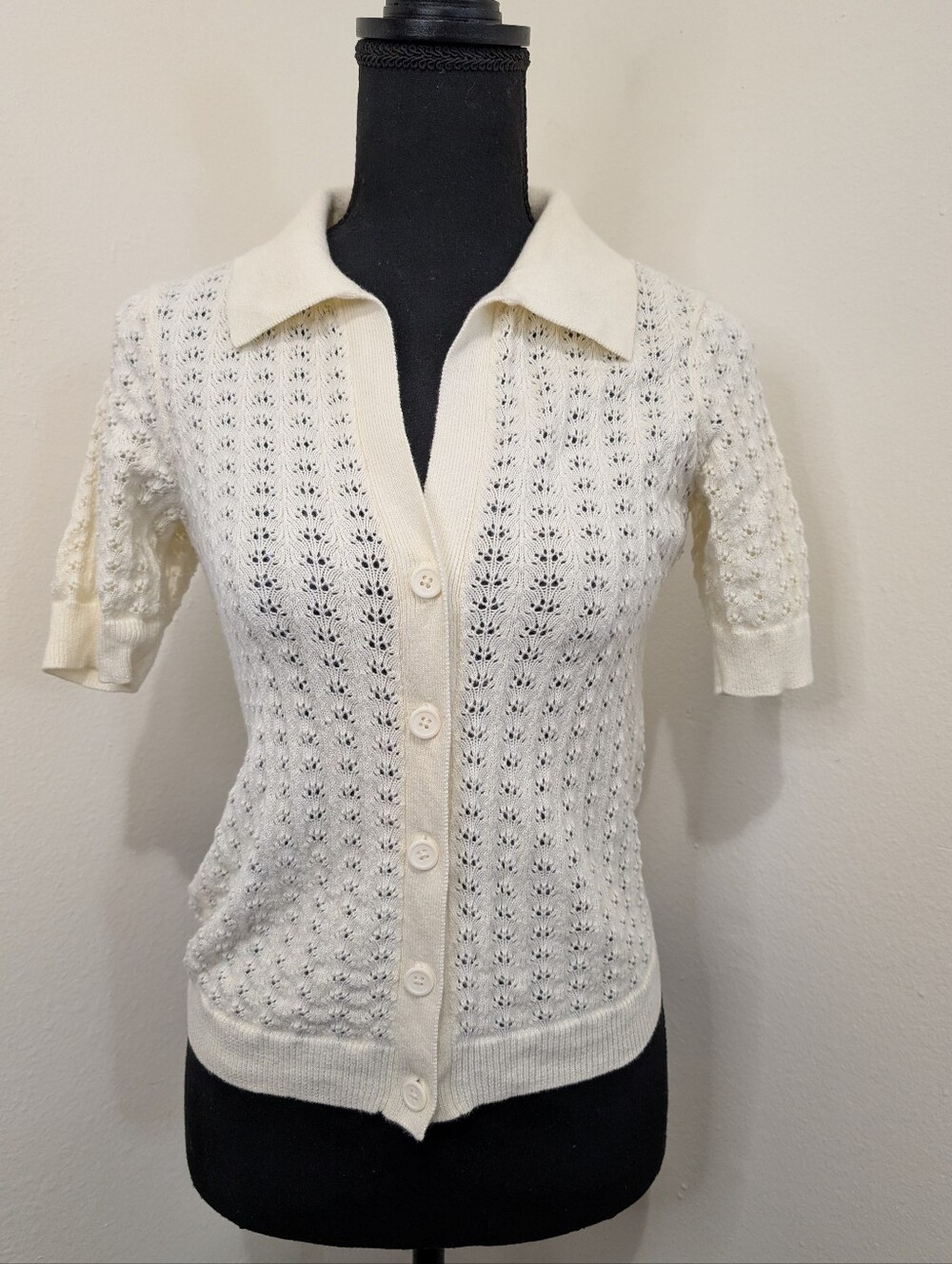 Marine Layer Beach Coastal Resort Quiet Luxury Preppy Neutral Feminine Top XS